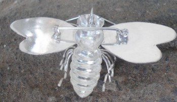 zilveren edelsteen ring hanger oorbellen 142